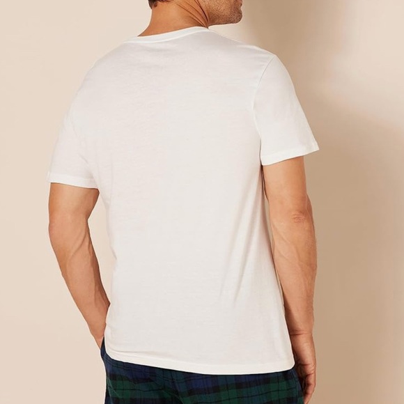 Amazon Essentials White Classic Undershirt 6 Pack - Picture 4 of 5
